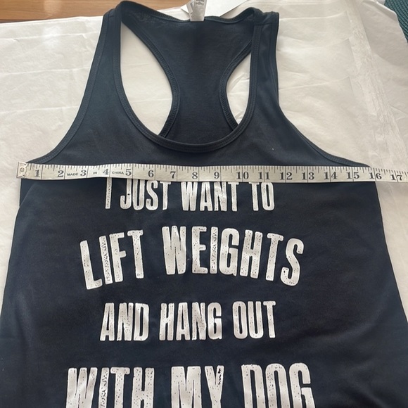 NWT life and lemons company 
Tank top (I Just Want To Lift Weights - Picture 4 of 8